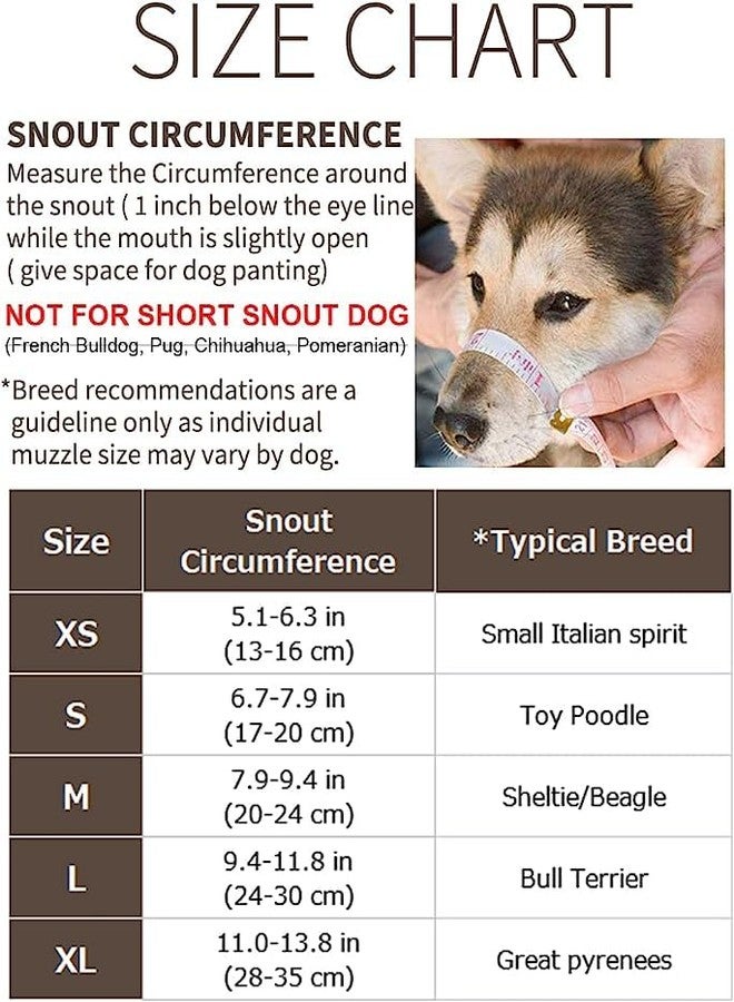 Pups&Pets Dog Mouth Leahter Cover Muzzle Guard with Adjustable Strap Buckle Muzzle Ideal for for Grooming, Training and Chewing Aggressive Dog and Puppy (Black, Small) - Image 3